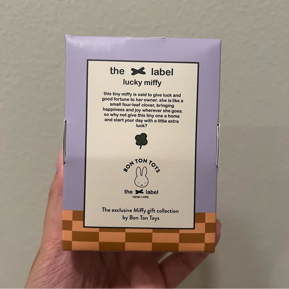 LUCKY MIFFY IN GIFTBOX - 10 CM - 4 - Picture 2 of 2